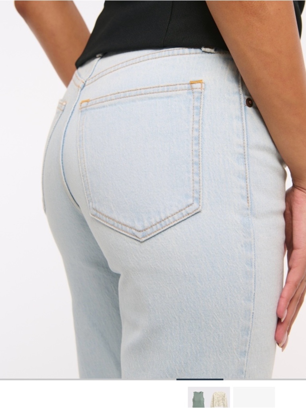 Abercrombie & Fitch Ultra Hi-Rise 90’s Straight Jean - Picture 4 of 8
